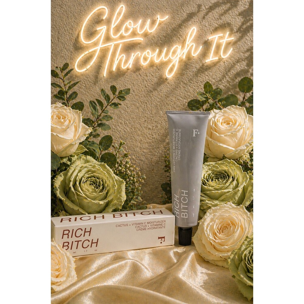 Freck Beauty Rich B*tch Cactus + Vitamin C Moisturizer 1.7 oz NEW
